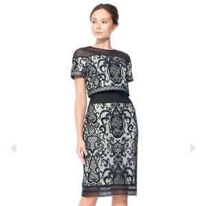 Tadashi Shoji embroidered dress